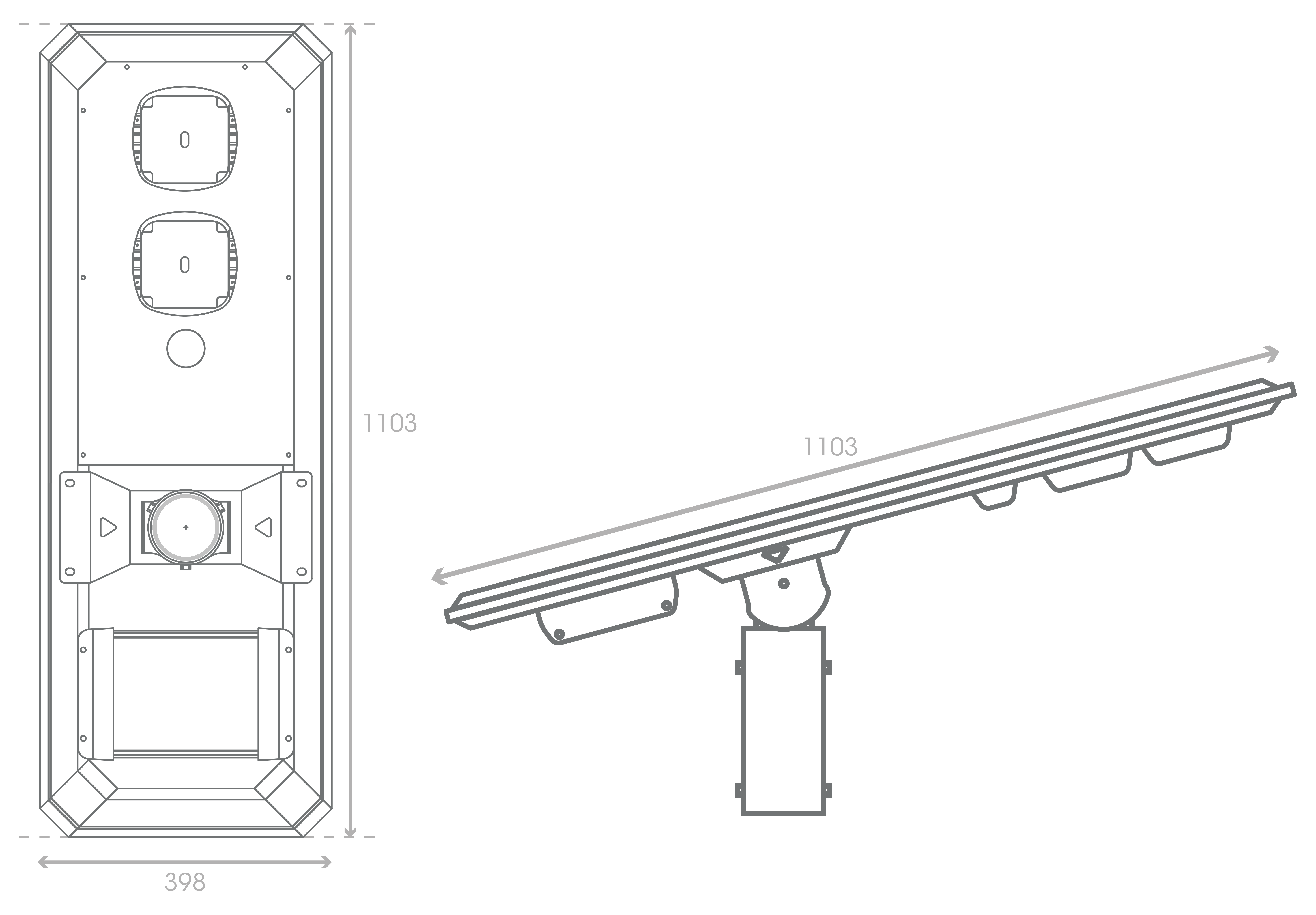 LED SOLAR RICHMOND - 40W